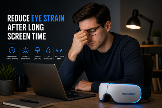 How To Reduce Eye Strain After Long Screen Time