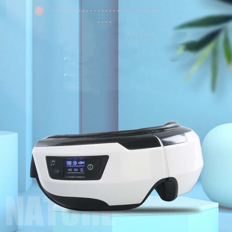 Air Pressure Eye Massager with Heat & Vibration – Stress Relief Eye Care Device